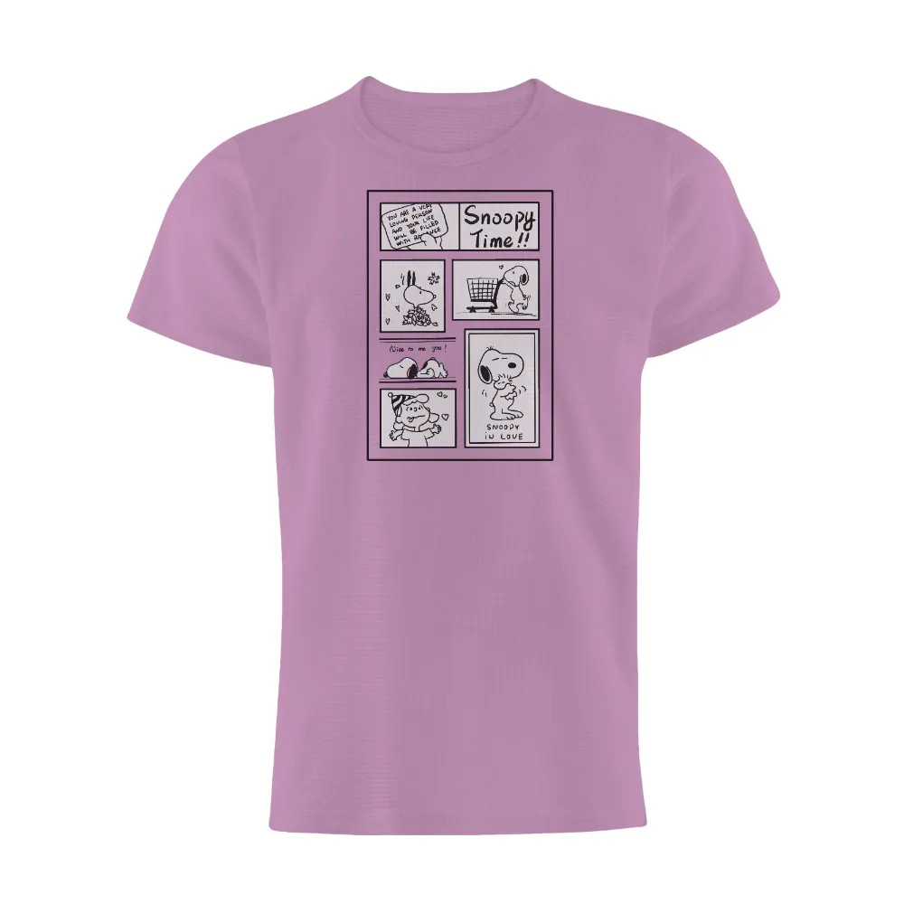 Tee Shirts Printed: Snoopy in Love - Whimsical Comic Strips|dc comics t shirts amazon