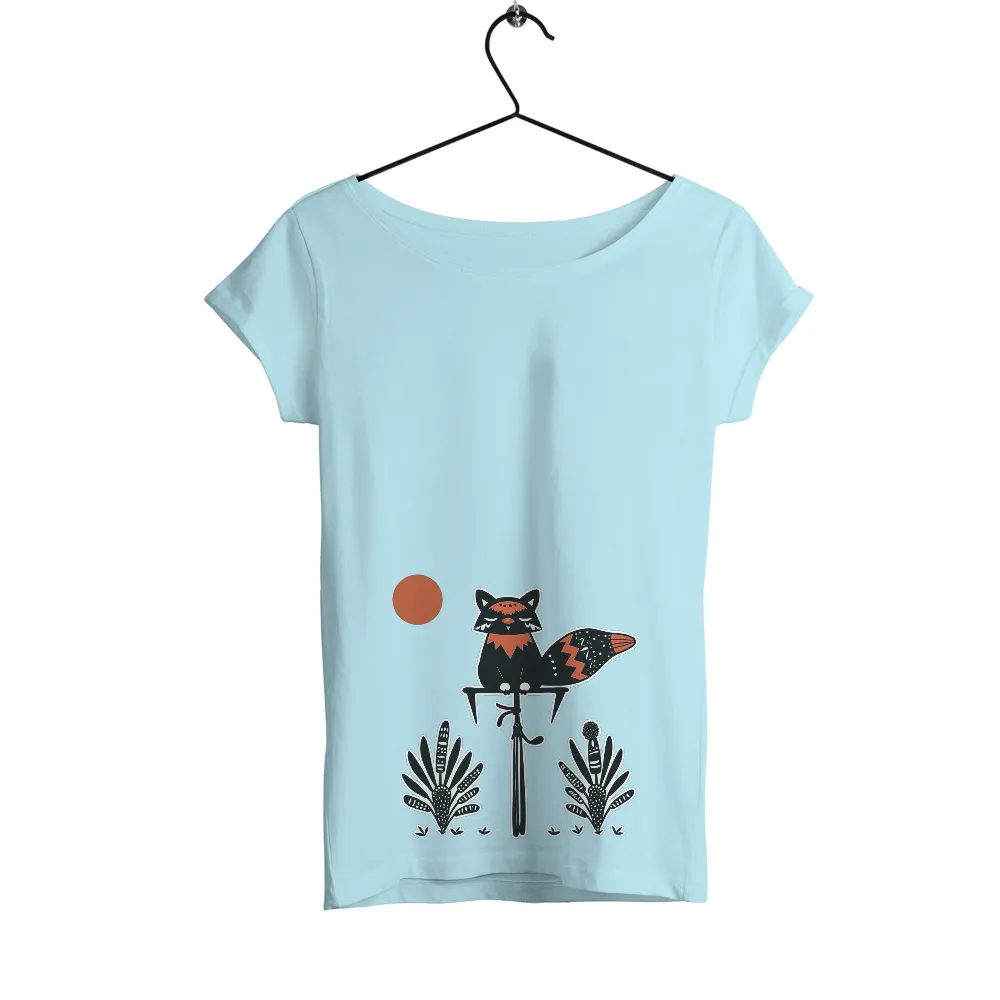 T-Shirts Custom: Whimsical Fox in Harmony with Nature|orange astros world series shirt