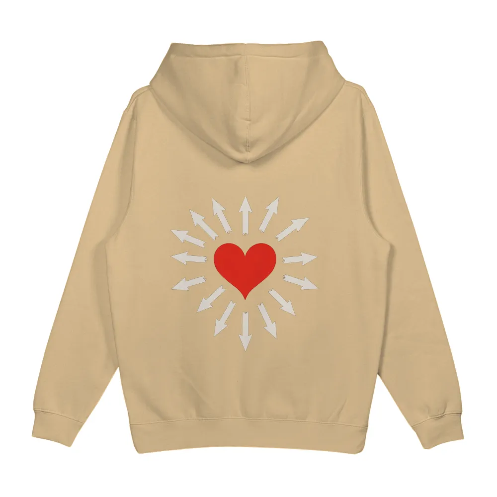 Spread Love with Shirts Graphic Tees: Heart and Arrows Design|t shirt roblox i love