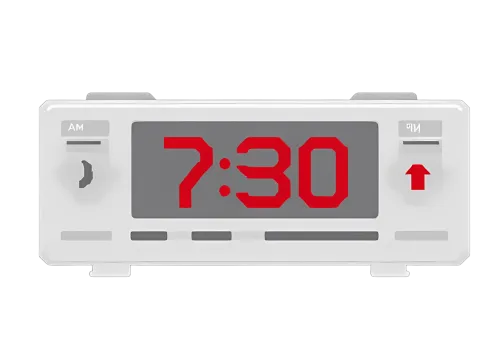 Retro Digital Clock Design: Nostalgic Art Inspired by 80s and 90s Alarms