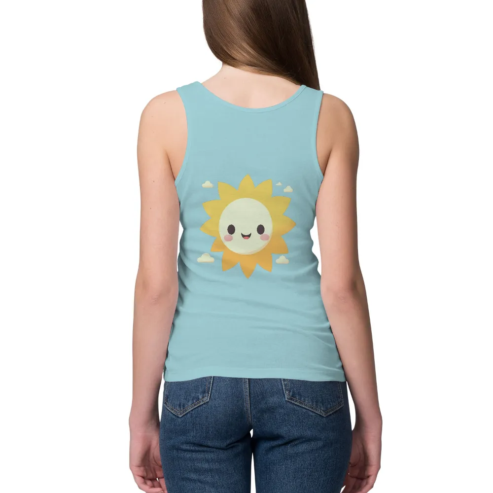 Customized Tee Shirts: Spread Joy with Cheerful Sun Design|t shirt roblox pink cute