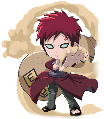 T-Shirts Custom: Chibi Gaara from Naruto - Anime Fans' Favorite