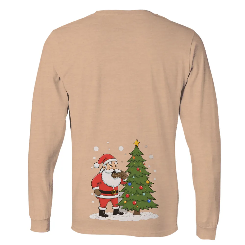 Graphic Tees: Santa's Festive Spirit | Holiday Theme|mr and mrs santa claus t shirt