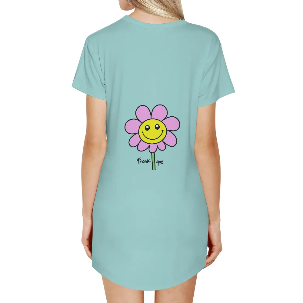 Graphic Tees: Spread Joy with Sunny the Flower|roblox cute pink t shirt