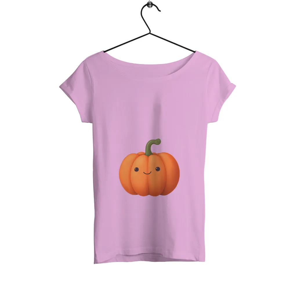 TShirt Printing: Cheerful Pumpkin - Spread Joy and Warmth This Fall|happy crimus it's chrismun