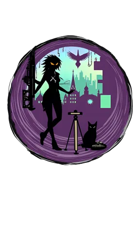 Custom Tee Shirts: Silhouette of Mystery and Art