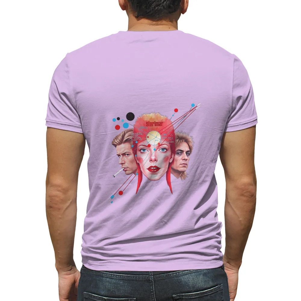 Custom T-Shirt Printing: Celebrate David Bowie's Legacy with This Iconic Design| Ziggy Stardust