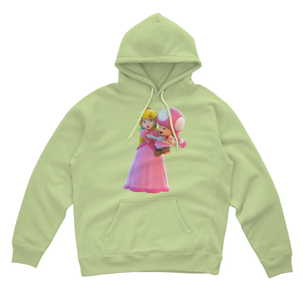 T-Shirts Custom: Princess Peach and Toadette Friendship|princess bubblegum and marceline t shirt