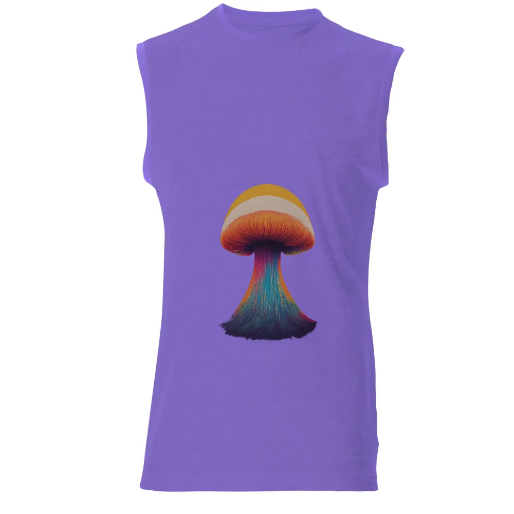 Customized Tee Shirts: Magical Mushroom - Artistic Designs|l art du rien shirt