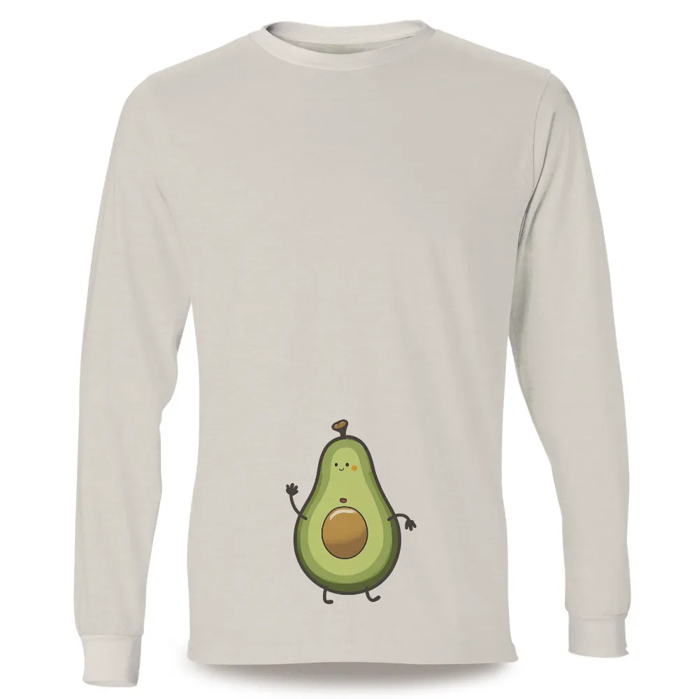 TShirt Printing: Avo - The Friendly Avocado|women cute easter shirts