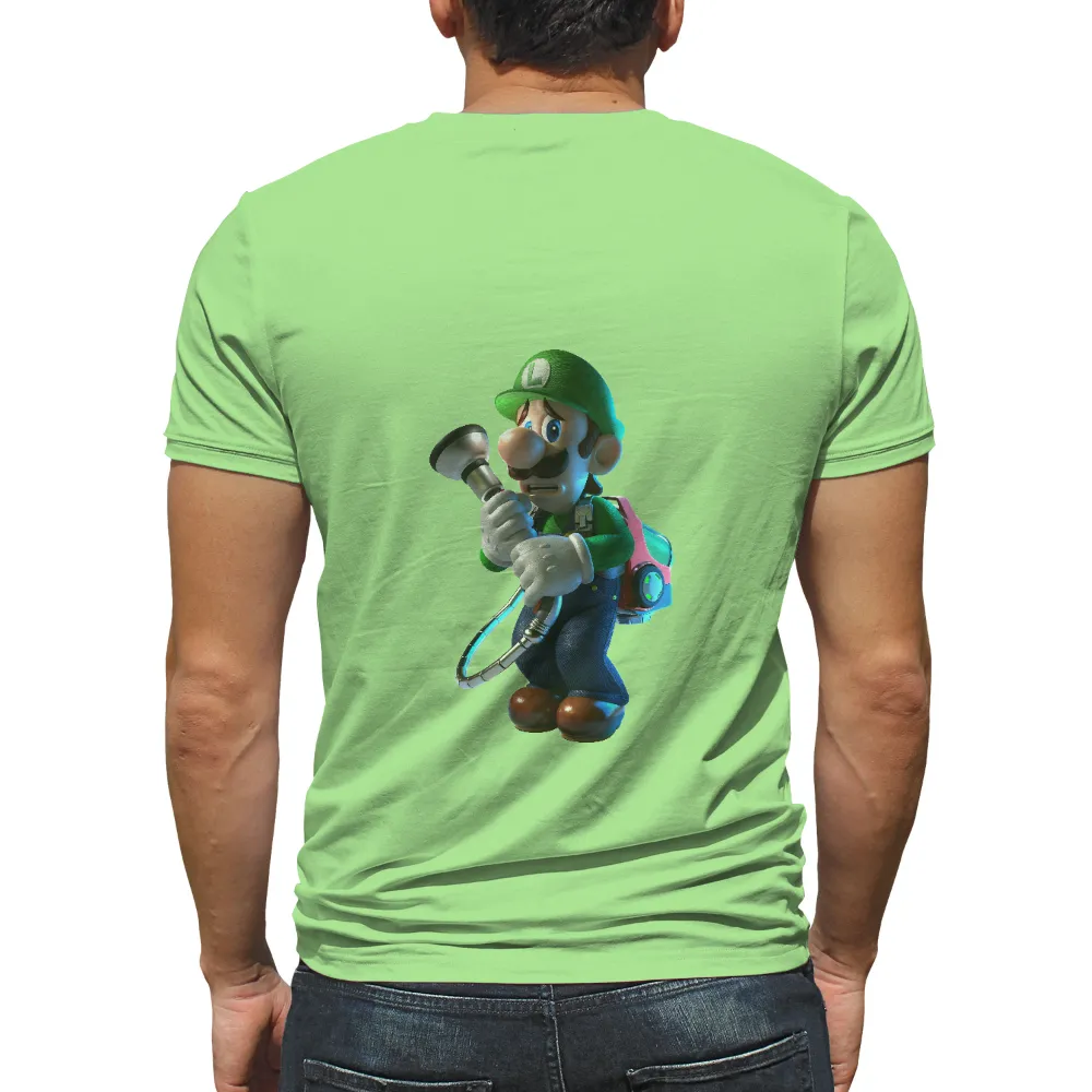 Shirts Graphic Tees: Luigi's Ghostly Adventure|luigi t shirt roblox