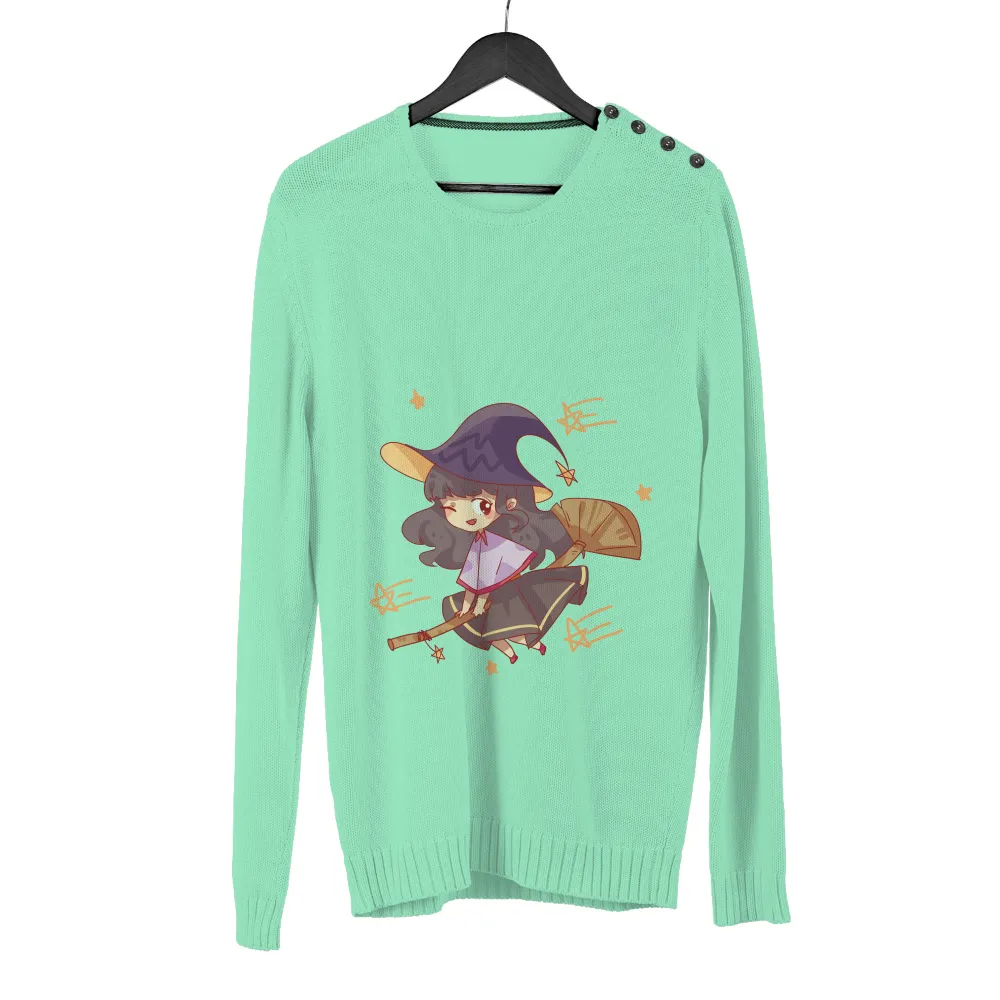 TShirt Design: Luna the Whimsical Witch|shirt roblox cute