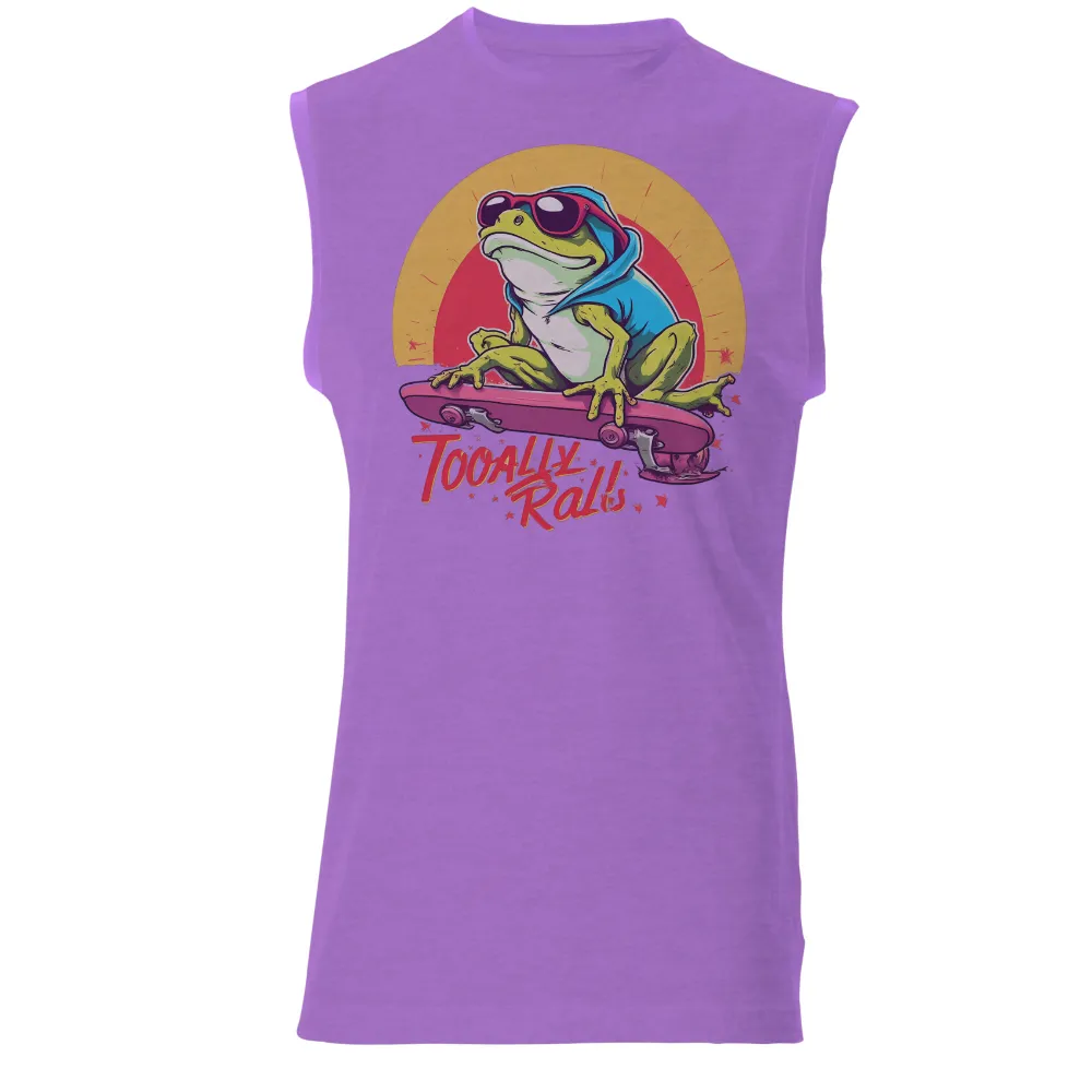 Retro Frog Skateboard Art: Embrace 80s Humor and Style|90s vintage shirts cheap