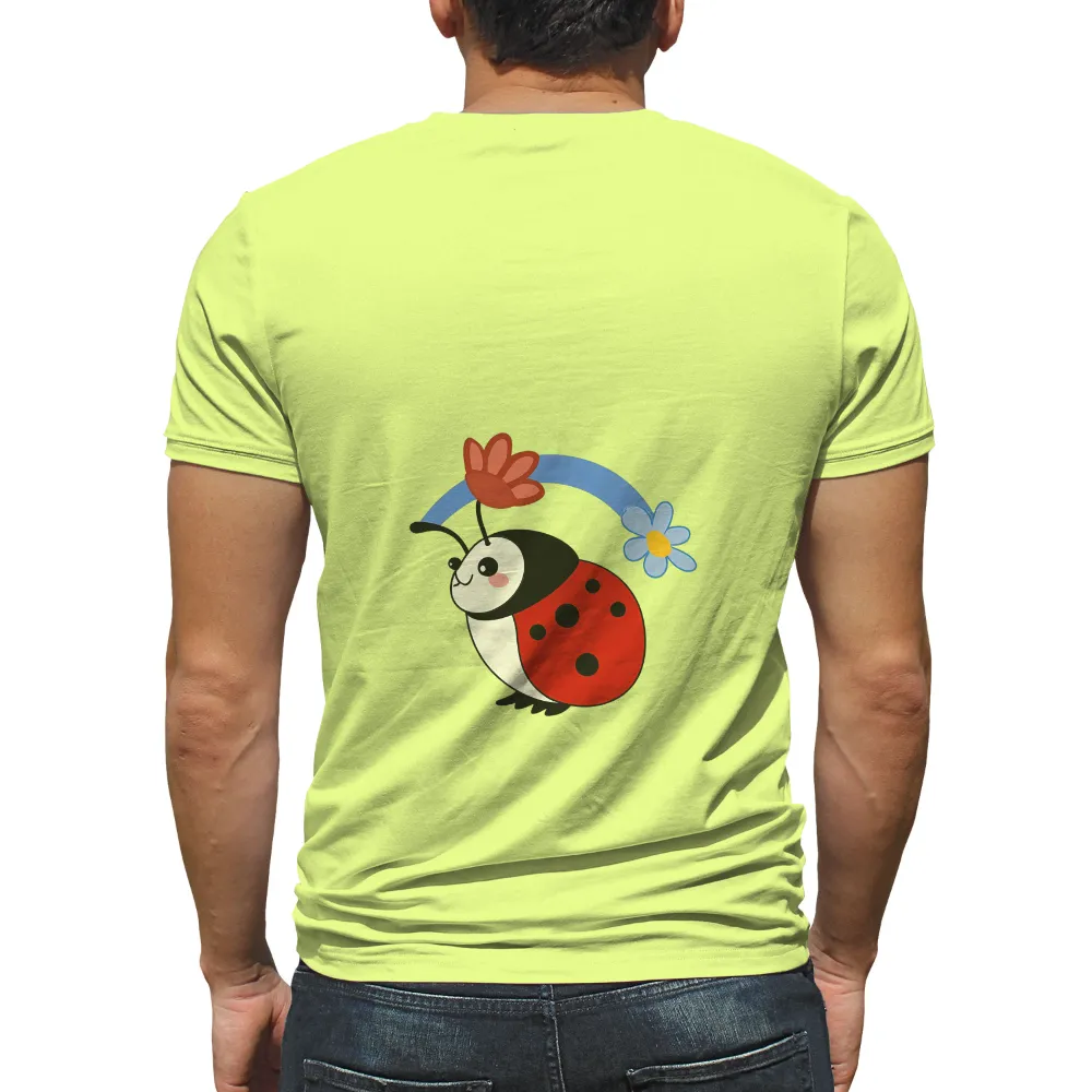 Customized Tee Shirts: Lily the Ladybug - Nature's Harmony|cute shirts for valentine's day