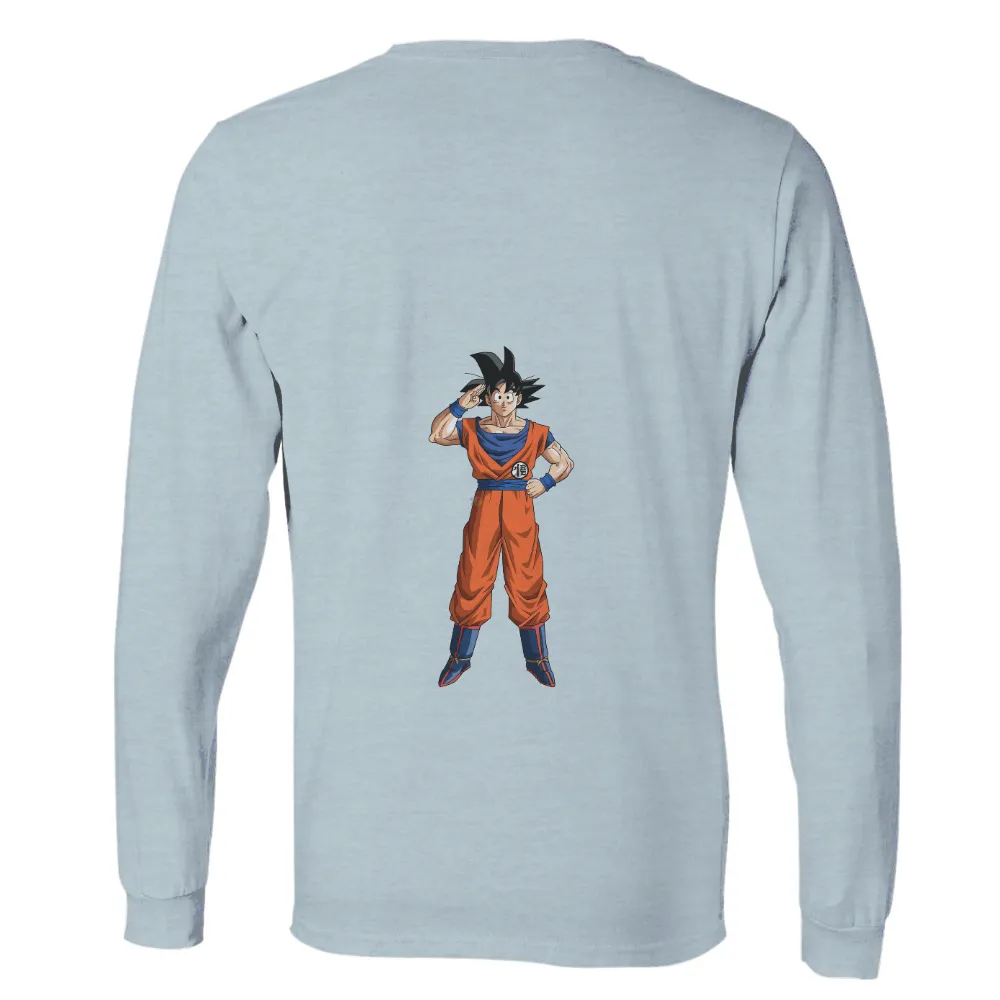 T-Shirts Custom: Goku's Iconic Orange Gi - Anime Hero|dragon ball z workout pants