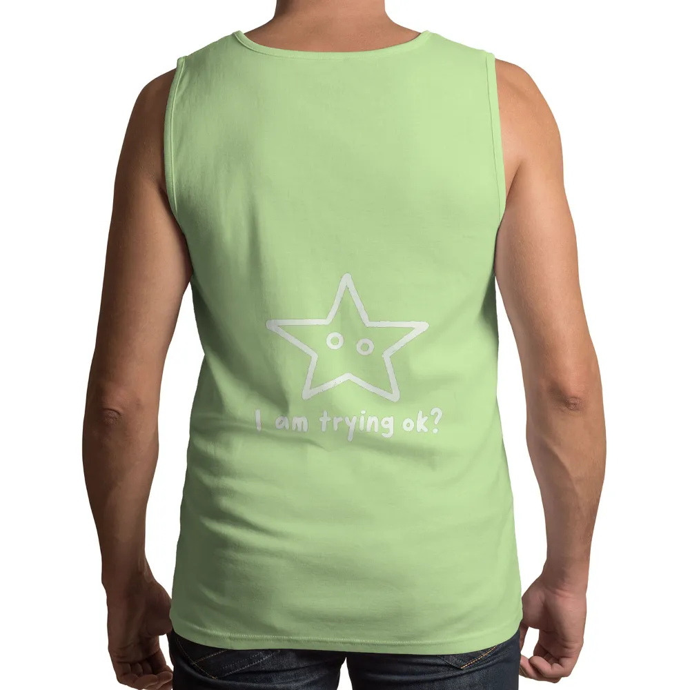 Graphic Tees: Star of Perseverance - I Am Trying Ok?|nba all star jerseys 2022 for sale