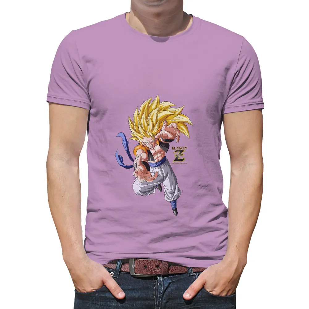 T-Shirt Printing: Golden Hero - Anime Legend|courage the cowardly dog shirt hot topic