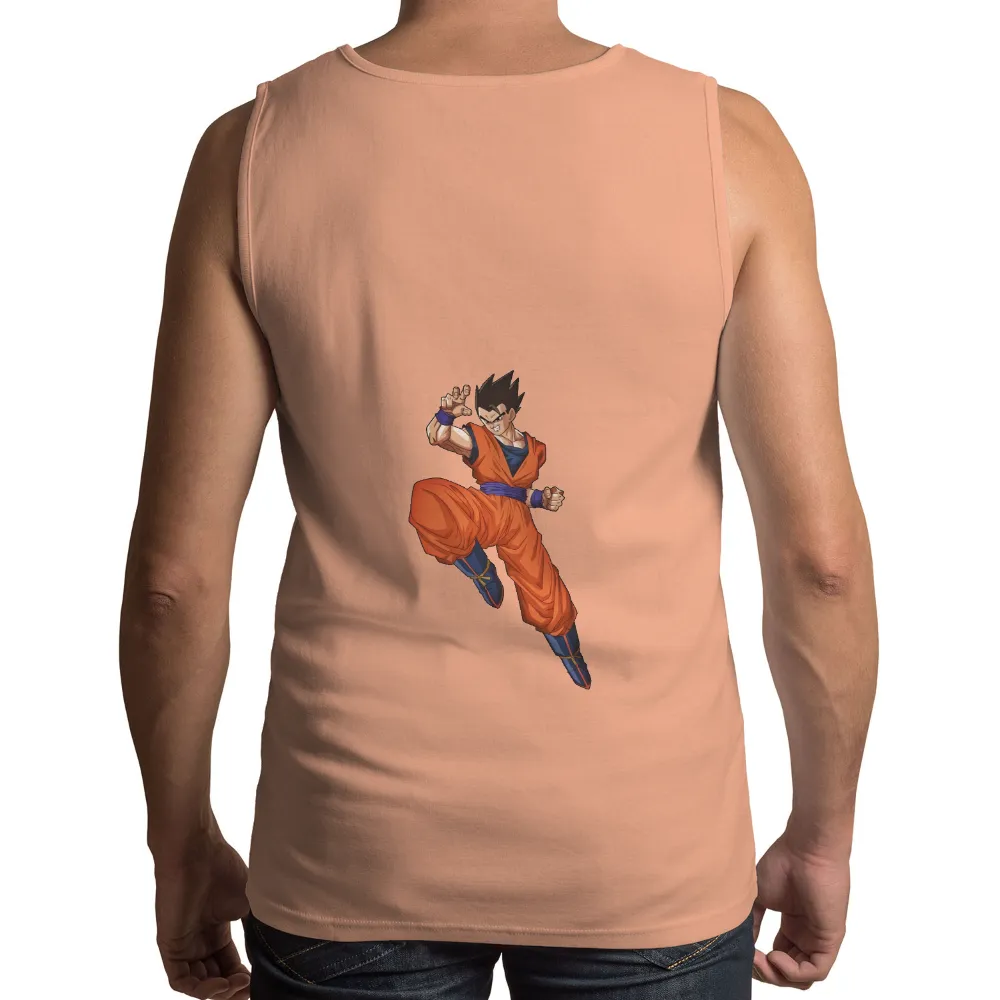 Goku T-Shirts Custom: Dragon Ball Warrior Design|dragon ball father's day shirt