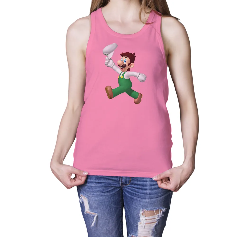 Tee Shirt Printing: Luigi's Epic Adventure - Gaming T-Shirt|johnny majors classic t shirt