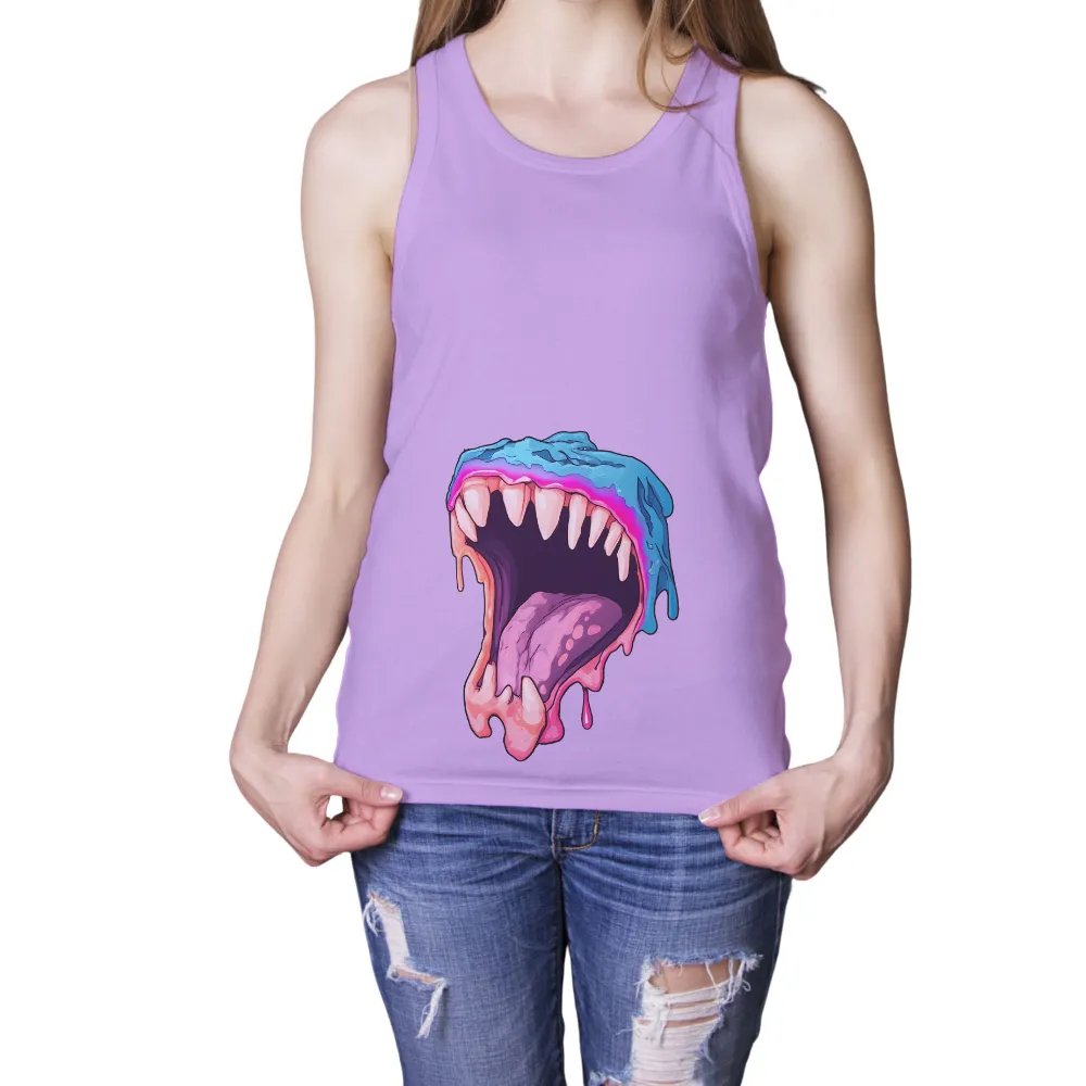 TShirt Printing: Emotion Eater - Vibrant Colors, Intense Feelings|surreal hawaii shirt