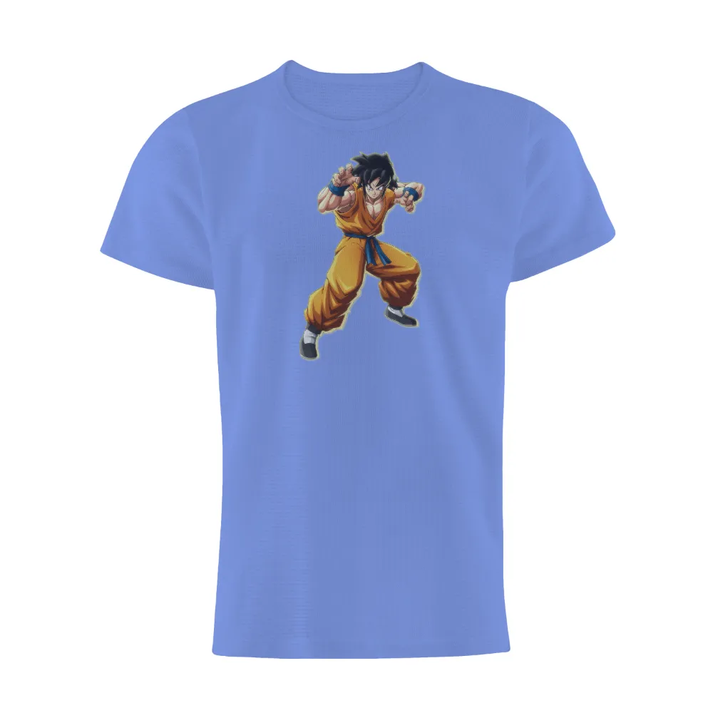 T-Shirts Design: Goku's Determination - Anime Warrior|welovefine adventure time