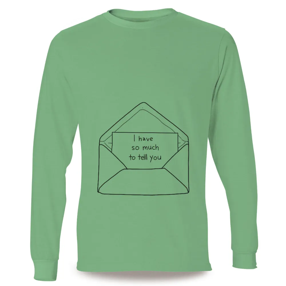 Minimalist Envelope Design: A Nostalgic Tribute to Thoughtful Communication|nostalgia t shirts online