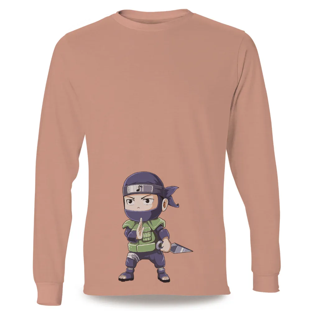 Custom Tee Shirts: Kaito's Journey - Ninja Warrior|forest doraemon t shirt