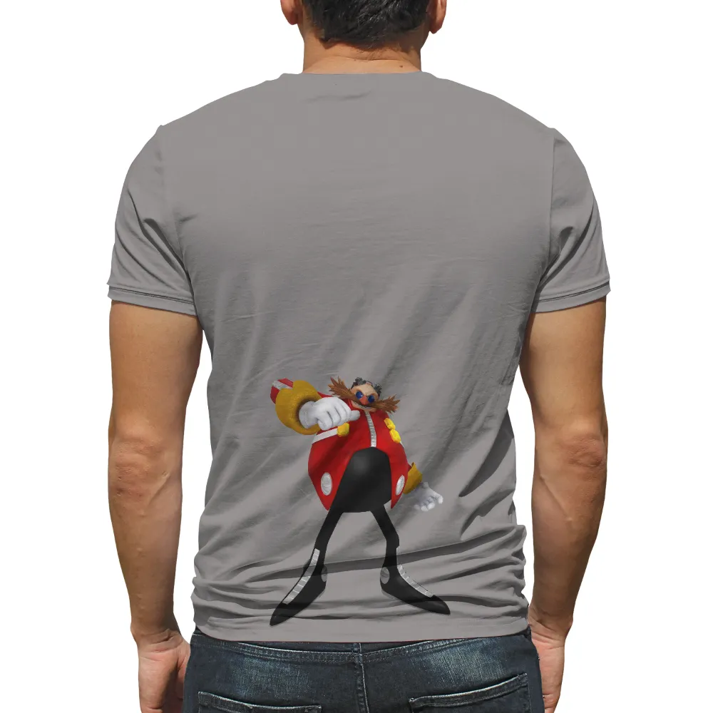 Dr. Eggman Tee Shirt Printing - Iconic Gaming Villain|sonic the hedgehog t shirt tesco