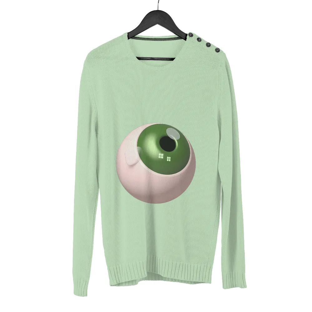 T-Shirts Pattern: Cybernetic Eye - Seeing Beyond the Physical Realm|odd future multi stripe black long sleeve knit shirt