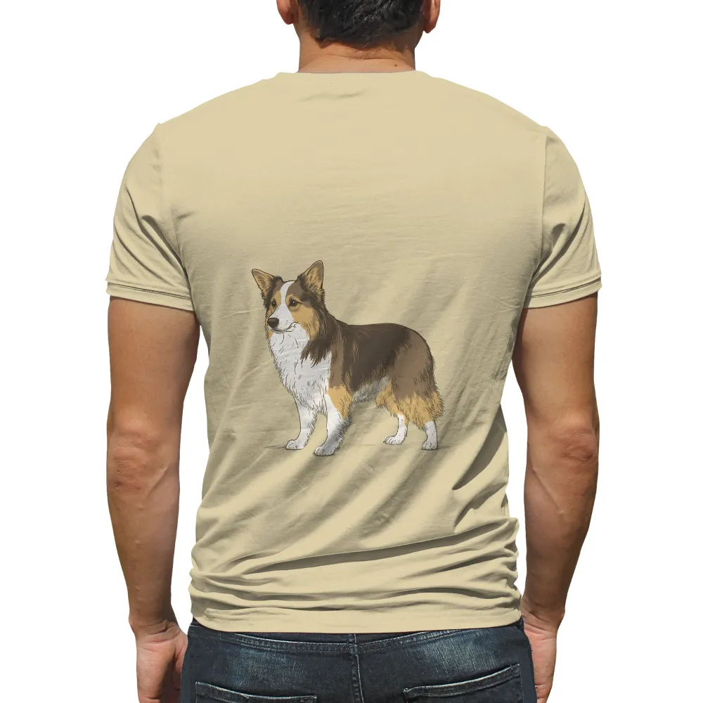 TShirt Design: Celebrate Your Love for Cardigan Welsh Corgis|flame shirt animal crossing