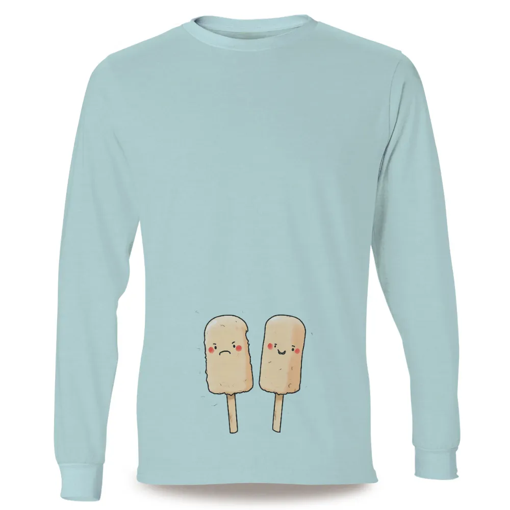 Custom T-Shirt Printing: Melting Ice Cream Popsicle Friends|john lewis summer shirts