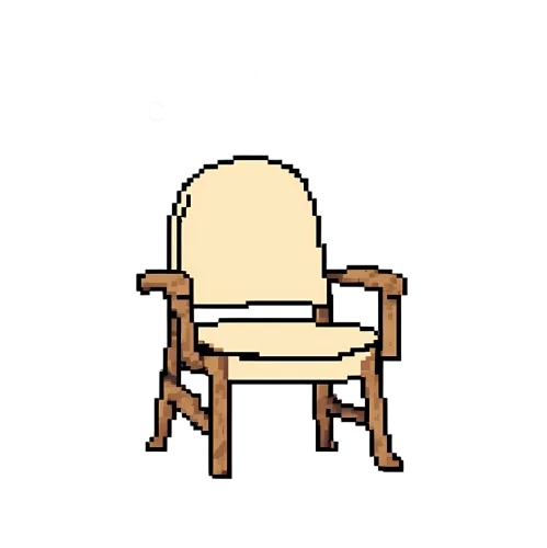 T-Shirts Design: Minimalist Chair - A Symbol of Resilience