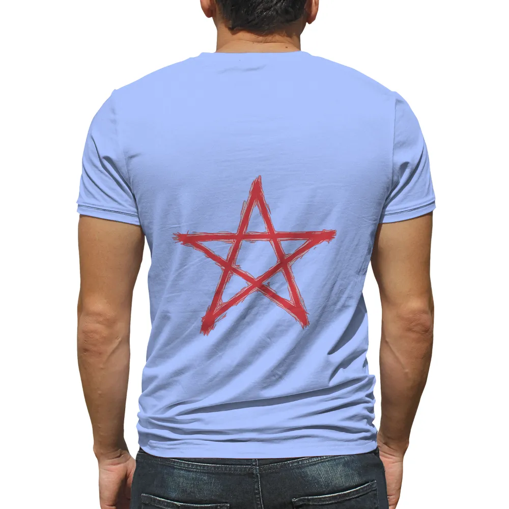 T-Shirts Custom: Embrace Your Journey with the Pentagram Symbol| balance and harmony