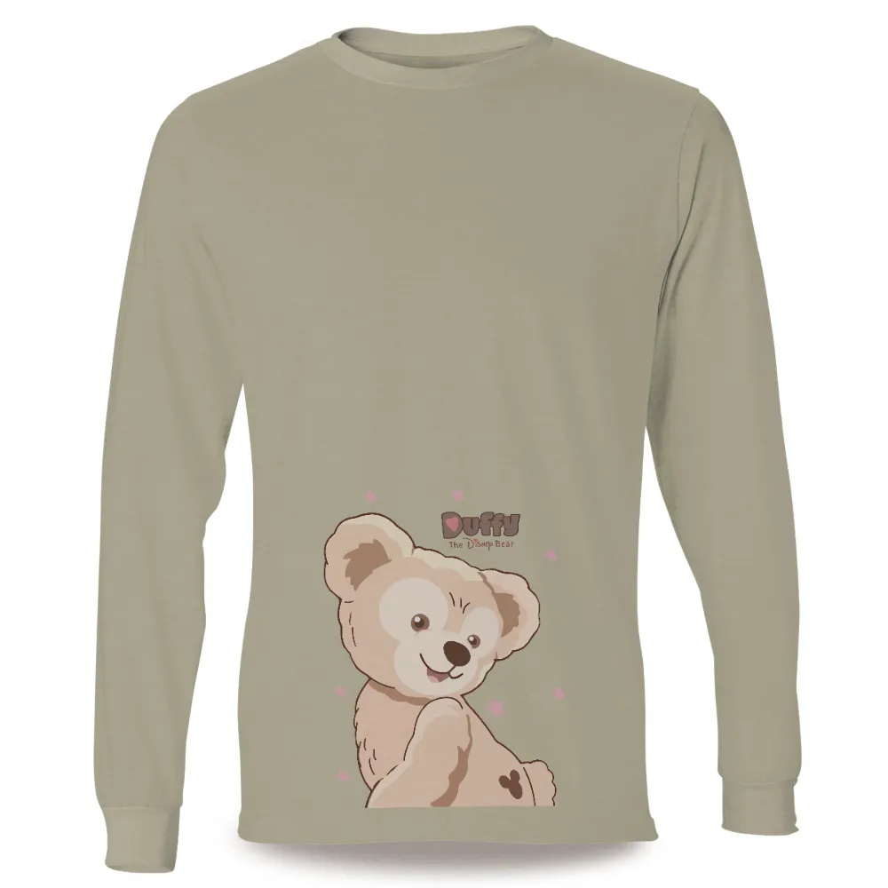 Duffy the Disney Bear Tee Shirt Printing: Spread Joy with Every Wear|cute v day shirts