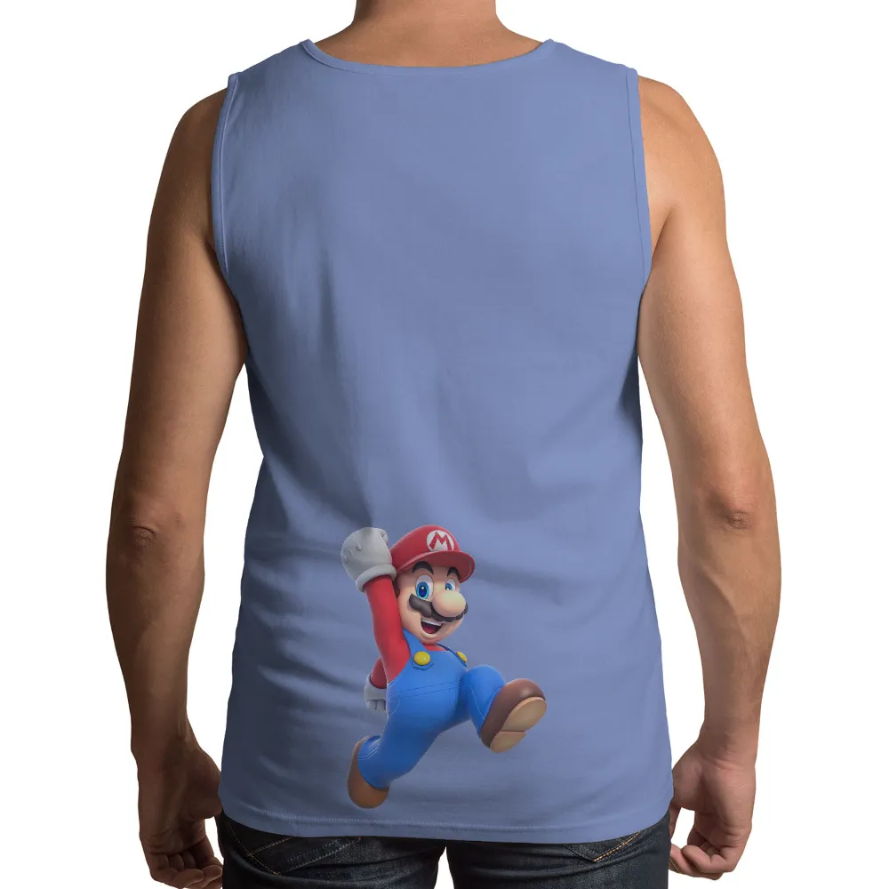 Tee Shirts Printed: Mario's Adventure - Gaming Hero|gully rowdy hero shirts