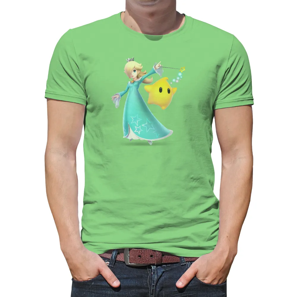 TShirt Design: Princess of Fantasy with Star Wand|final fantasy uni qlo