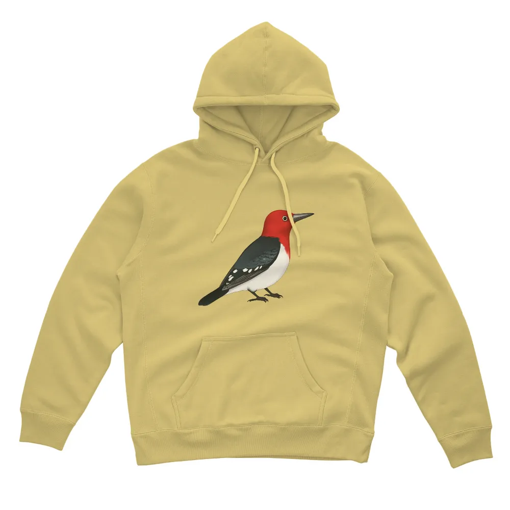 Custom Tee Shirts: Scarlet - Nature's Resilience|bird on the money all over print tee