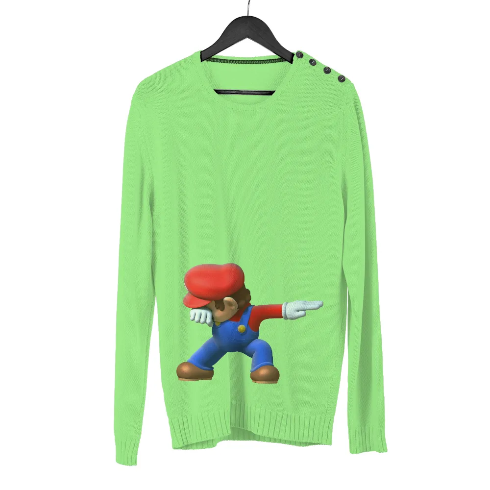 TShirt Design: Classic Gaming Character Meets Modern Dance|classic roblox clothes