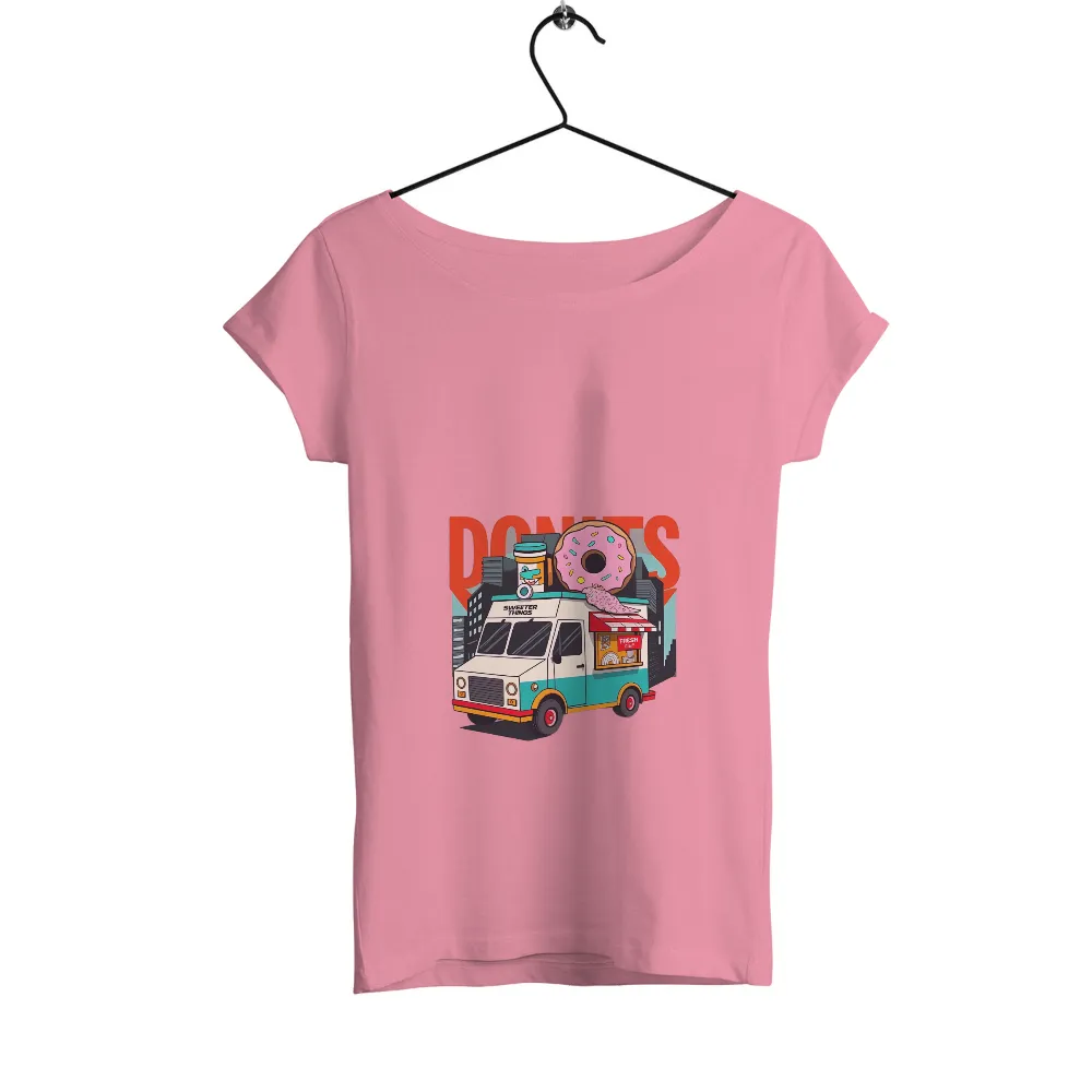 Tee Shirt Printing: Sweeter Things - Whimsical Food Truck Design| colorful sprinkles