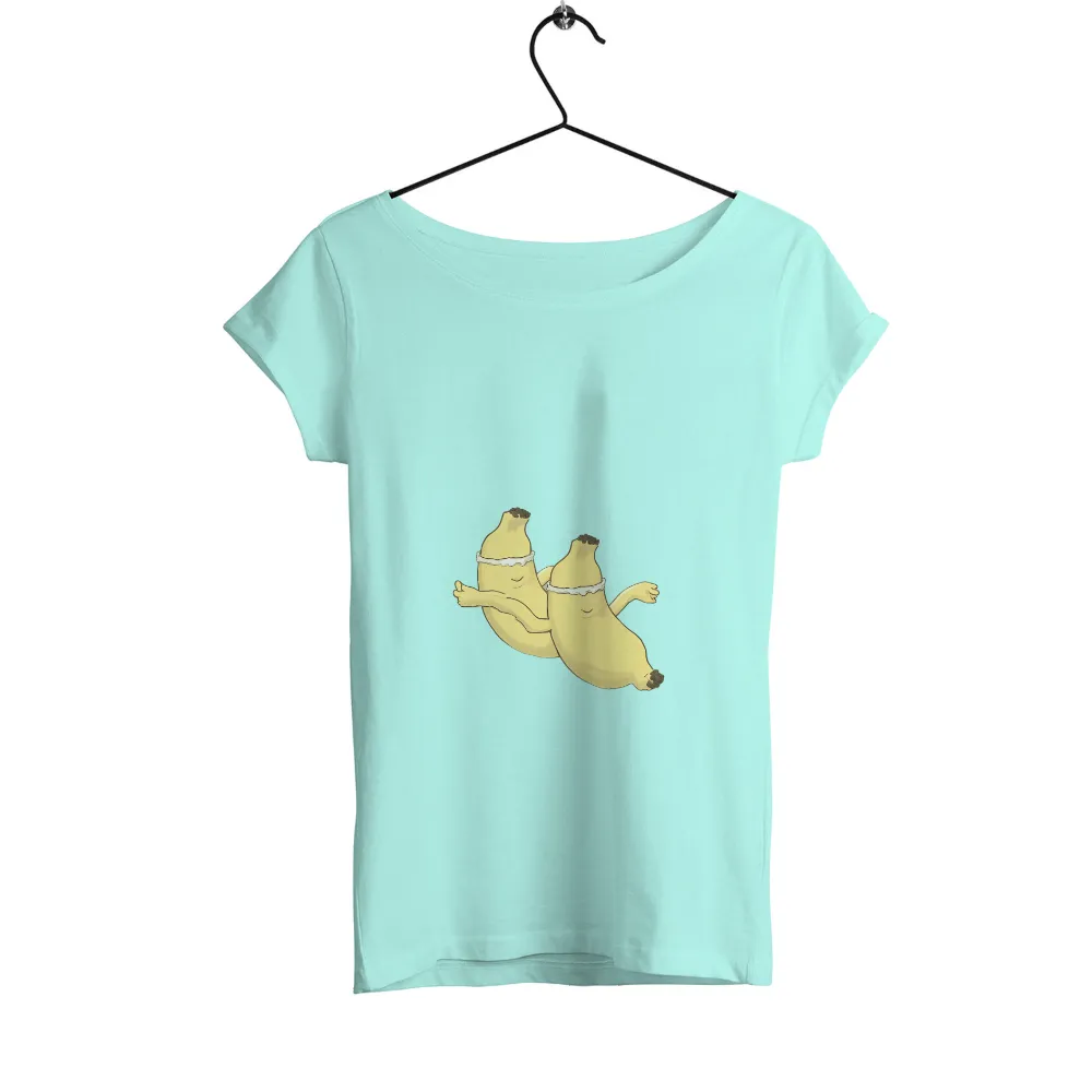 Tee Shirt Printing: Dancing Bananas - Friendship and Harmony|t shirt painting on nature