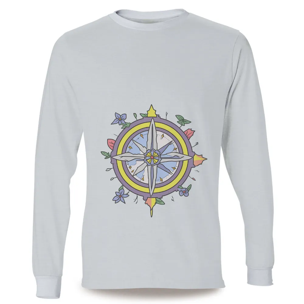 Custom Tee Shirts: Adventure Awaits with Nature's Compass|t shirt painting on nature