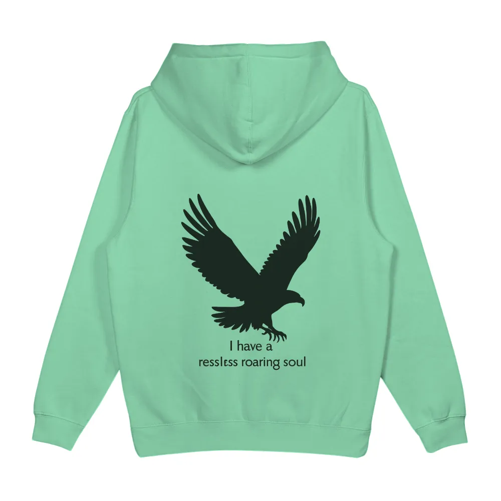 Graphic Tees: Eagle - I Have a Restless Roaring Soul|american eagle distressed boyfriend tee