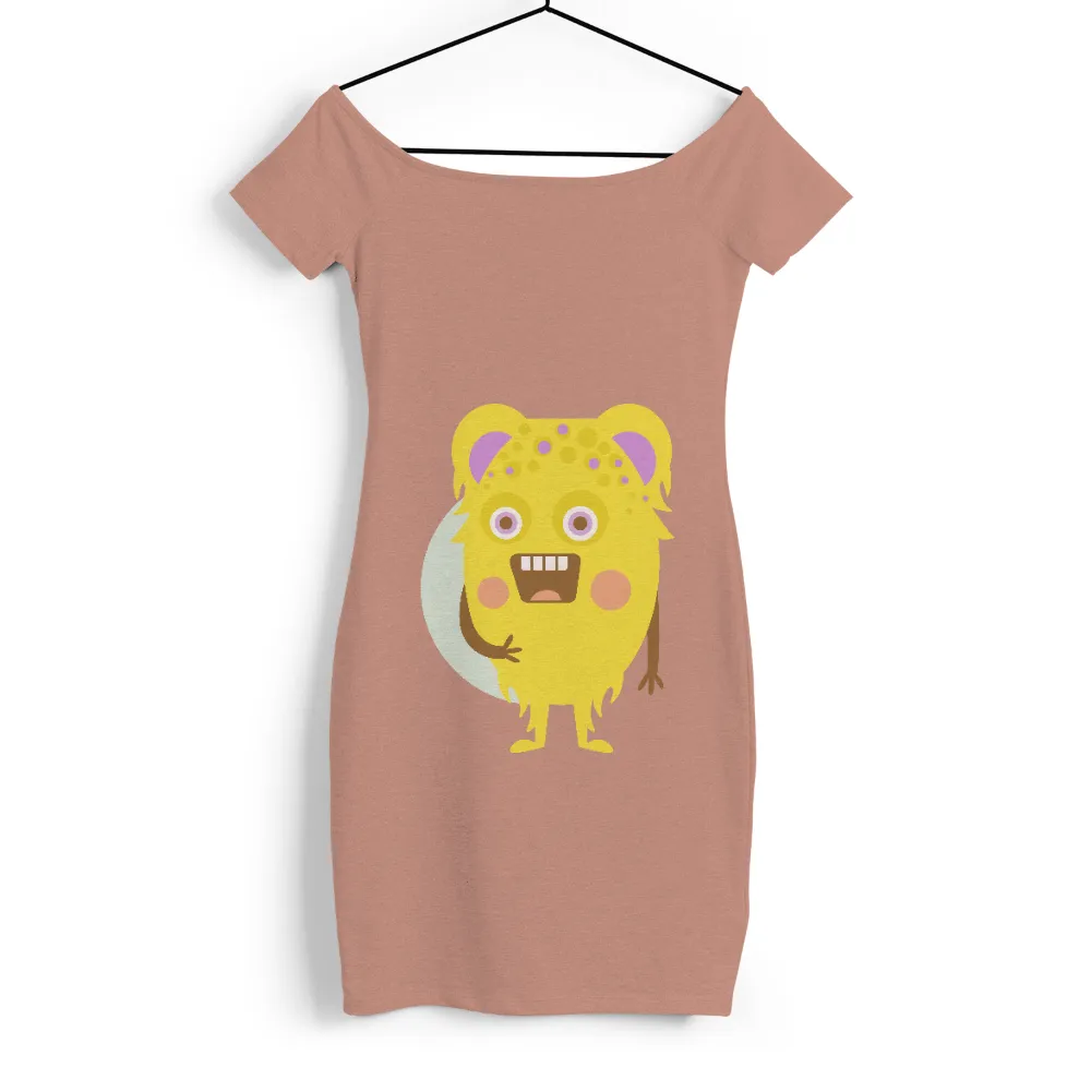 Graphic Tees: Whimsical Yellow Monster Adventure|adventure time star wars shirt