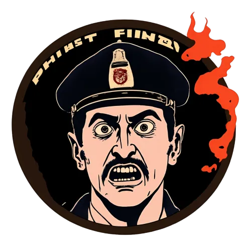 T-Shirt Printing: PHIRST FLING - Police Horror Humor