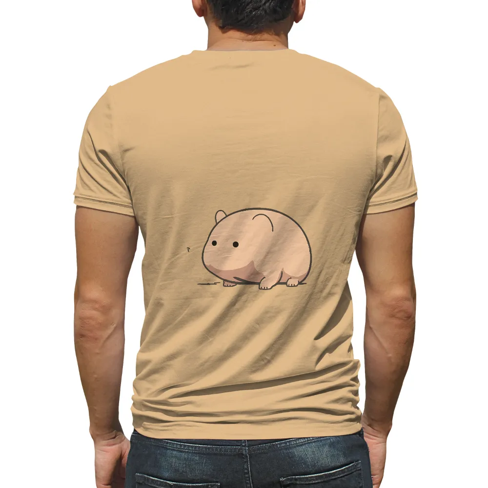 T-Shirt Printing: Simple Joys - Hamster Minimalist Design|cute valentines shirts women