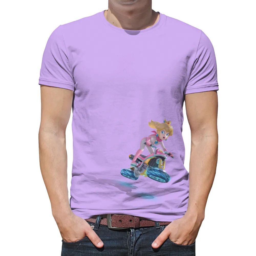 T-Shirts Custom: Racing Adventure with Futuristic Motorcycle|adventure time dancing with monsters shirt