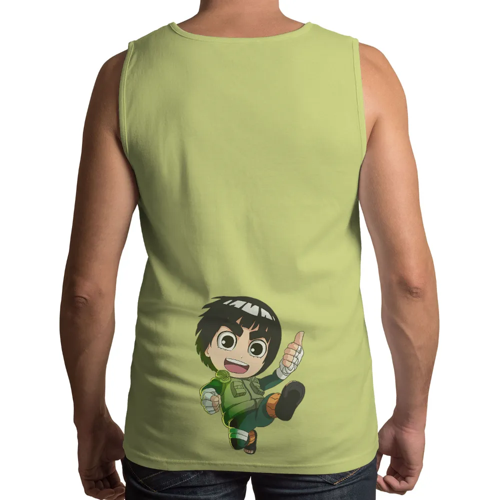 Tee Shirt Printing: Rock Lee's Determination - Anime Inspired Design|naruto t shirt youth