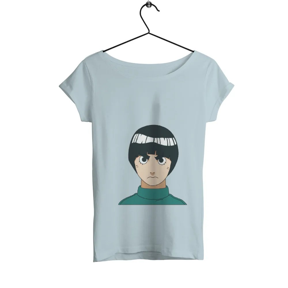 Rock Lee Minimalist T-Shirt Printing - Anime Character Design|naruto pants and shirt