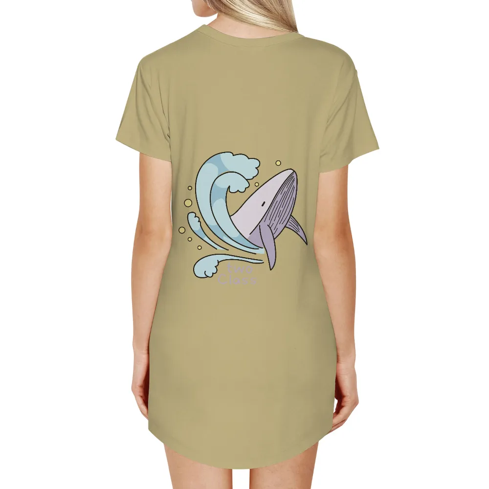 Whale Wave: Shirts Graphic Tees | Artistic Designs, Nature, Whimsical|vineyard vines easter whale