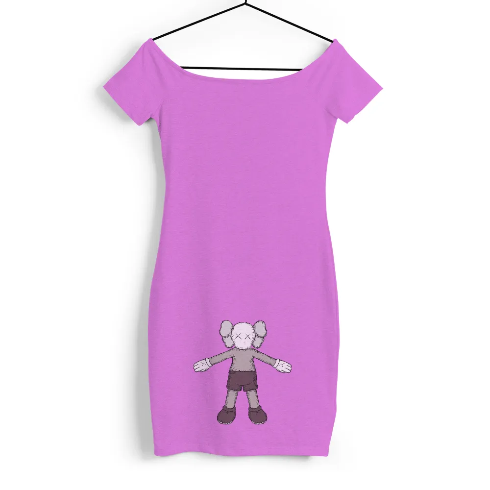 Custom T-Shirt Printing: Resilient Doll with Stitched Eyes - Artistic Design|playboy memories camp shirt